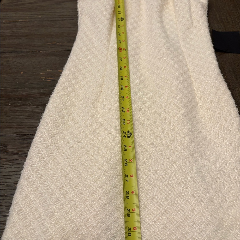 Elegant Cream Lulus tweed Dress women’s small - Picture 9 of 10